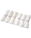 Bamboo White Washcloth 25x25 cm 6 Ultra-Soft washcloth for Sensitive and Delicate Skin